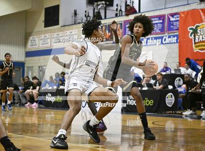 Thumbnail 1 in Zephyrhills Christian Academy vs The Villages Charter. (SunBash Tourney) photogallery.