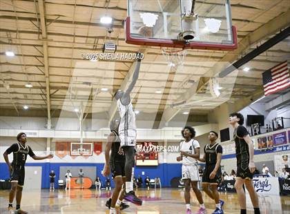 Thumbnail 2 in Zephyrhills Christian Academy vs The Villages Charter. (SunBash Tourney) photogallery.