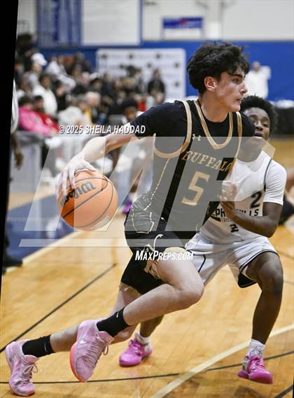 Thumbnail 2 in Zephyrhills Christian Academy vs The Villages Charter. (SunBash Tourney) photogallery.