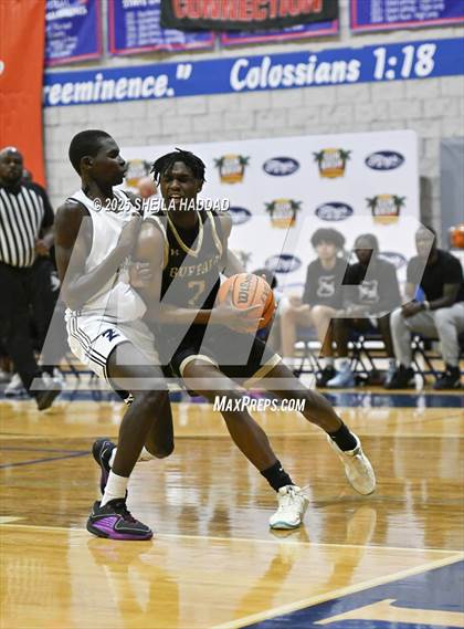 Thumbnail 3 in Zephyrhills Christian Academy vs The Villages Charter. (SunBash Tourney) photogallery.