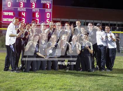 Thumbnail 2 in Trumbull vs. Southington (CIAC Class LL Final) photogallery.