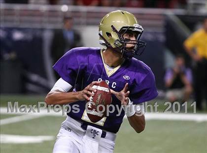 Thumbnail 2 in DeSmet Jesuit @ Christian Brothers (Great American Football Classic) photogallery.