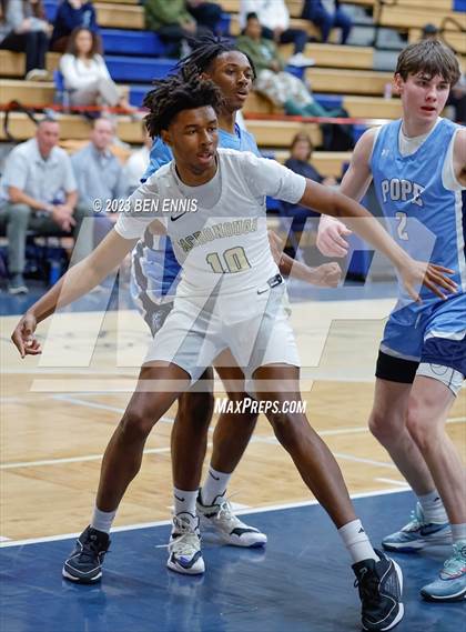 Thumbnail 2 in Pope vs. McDonough (Lemon Street Classic) photogallery.