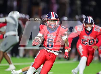 Thumbnail 3 in Leuzinger @ Crean Lutheran (CIF SS Division 2 Round 1) photogallery.