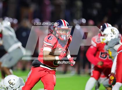 Thumbnail 2 in Leuzinger @ Crean Lutheran (CIF SS Division 2 Round 1) photogallery.