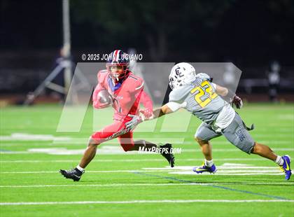 Thumbnail 3 in Leuzinger @ Crean Lutheran (CIF SS Division 2 Round 1) photogallery.