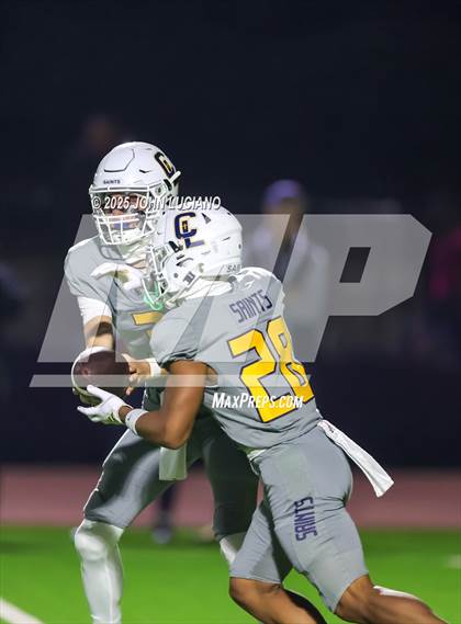 Thumbnail 1 in Leuzinger @ Crean Lutheran (CIF SS Division 2 Round 1) photogallery.