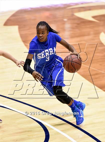 Thumbnail 2 in McClatchy vs. Serra (CIF State D1 Final) photogallery.