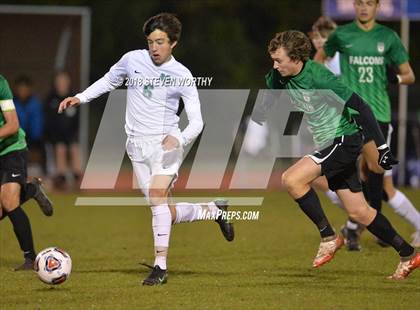 Thumbnail 3 in Green Hope vs. Myers Park (NCHSAA 4A Final) photogallery.