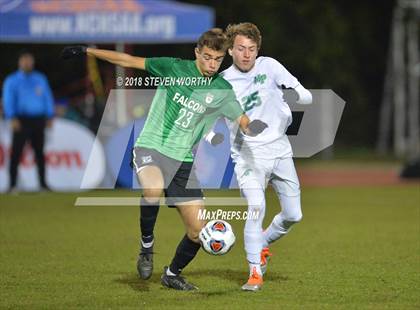 Thumbnail 2 in Green Hope vs. Myers Park (NCHSAA 4A Final) photogallery.