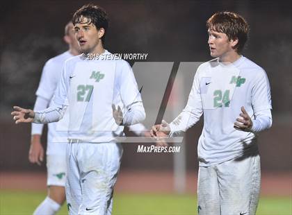 Thumbnail 2 in Green Hope vs. Myers Park (NCHSAA 4A Final) photogallery.