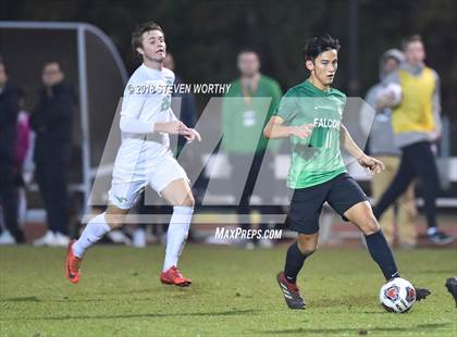 Thumbnail 2 in Green Hope vs. Myers Park (NCHSAA 4A Final) photogallery.