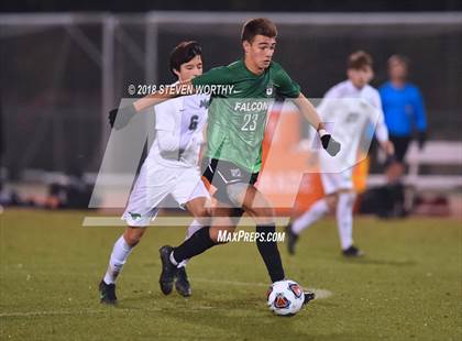 Thumbnail 1 in Green Hope vs. Myers Park (NCHSAA 4A Final) photogallery.