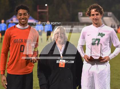 Thumbnail 1 in Green Hope vs. Myers Park (NCHSAA 4A Final) photogallery.