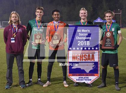 Thumbnail 1 in Green Hope vs. Myers Park (NCHSAA 4A Final) photogallery.