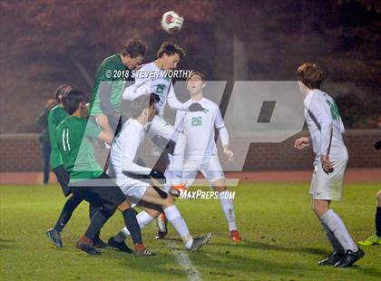 Thumbnail 3 in Green Hope vs. Myers Park (NCHSAA 4A Final) photogallery.
