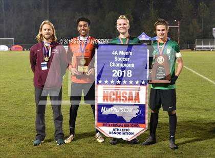 Thumbnail 2 in Green Hope vs. Myers Park (NCHSAA 4A Final) photogallery.