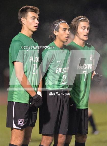 Thumbnail 2 in Green Hope vs. Myers Park (NCHSAA 4A Final) photogallery.