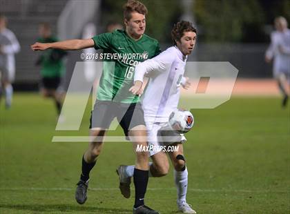 Thumbnail 2 in Green Hope vs. Myers Park (NCHSAA 4A Final) photogallery.