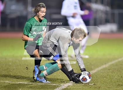 Thumbnail 3 in Green Hope vs. Myers Park (NCHSAA 4A Final) photogallery.