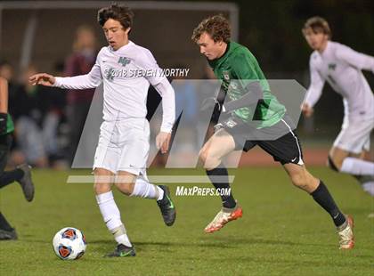 Thumbnail 1 in Green Hope vs. Myers Park (NCHSAA 4A Final) photogallery.