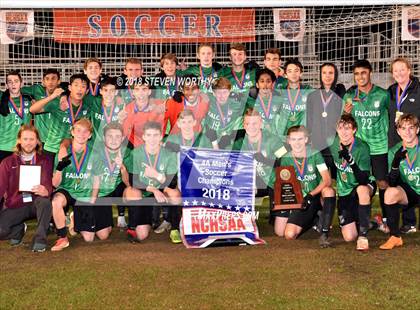 Thumbnail 3 in Green Hope vs. Myers Park (NCHSAA 4A Final) photogallery.