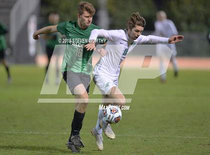 Thumbnail 3 in Green Hope vs. Myers Park (NCHSAA 4A Final) photogallery.