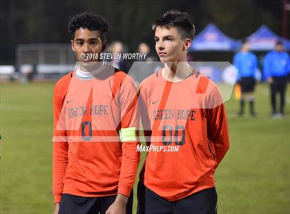 Thumbnail 2 in Green Hope vs. Myers Park (NCHSAA 4A Final) photogallery.