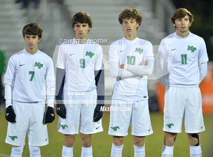 Thumbnail 1 in Green Hope vs. Myers Park (NCHSAA 4A Final) photogallery.