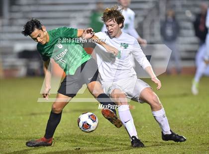 Thumbnail 1 in Green Hope vs. Myers Park (NCHSAA 4A Final) photogallery.