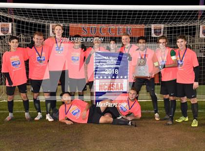 Thumbnail 1 in Green Hope vs. Myers Park (NCHSAA 4A Final) photogallery.