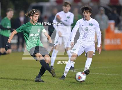 Thumbnail 1 in Green Hope vs. Myers Park (NCHSAA 4A Final) photogallery.