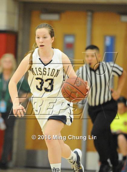 Thumbnail 1 in Mission Prep vs. Village Christian (CIF SoCal Regional D5 Final) photogallery.