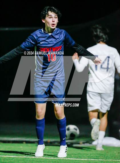 Thumbnail 3 in Brentwood School vs Crossroads photogallery.