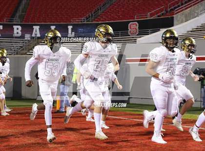 Thumbnail 2 in Cardinal Gibbons vs. Chambers (NCHSAA 4A State Championship) photogallery.