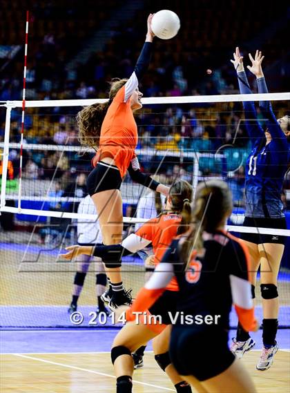 Thumbnail 3 in Lewis-Palmer vs. Air Academy (CHSAA State 4A Playoff) photogallery.
