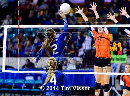 Thumbnail 2 in Lewis-Palmer vs. Air Academy (CHSAA State 4A Playoff) photogallery.