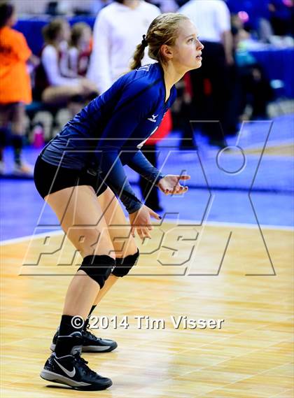 Thumbnail 1 in Lewis-Palmer vs. Air Academy (CHSAA State 4A Playoff) photogallery.