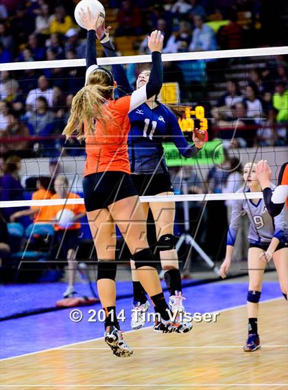 Thumbnail 2 in Lewis-Palmer vs. Air Academy (CHSAA State 4A Playoff) photogallery.