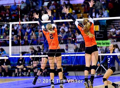 Thumbnail 2 in Lewis-Palmer vs. Air Academy (CHSAA State 4A Playoff) photogallery.