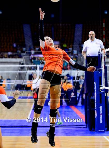 Thumbnail 2 in Lewis-Palmer vs. Air Academy (CHSAA State 4A Playoff) photogallery.