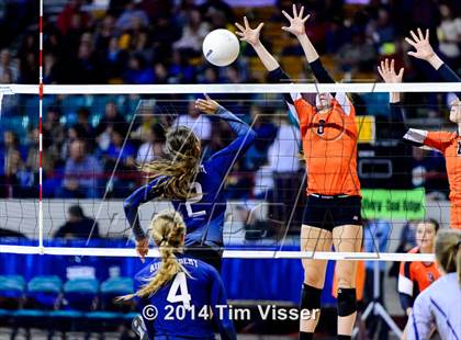 Thumbnail 3 in Lewis-Palmer vs. Air Academy (CHSAA State 4A Playoff) photogallery.