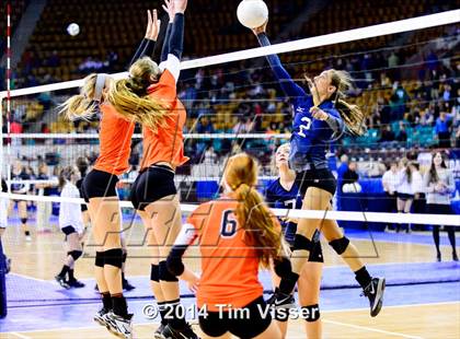 Thumbnail 1 in Lewis-Palmer vs. Air Academy (CHSAA State 4A Playoff) photogallery.