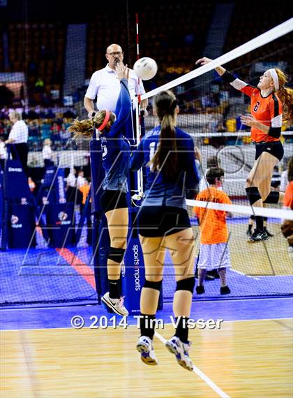 Thumbnail 2 in Lewis-Palmer vs. Air Academy (CHSAA State 4A Playoff) photogallery.