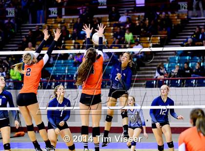 Thumbnail 1 in Lewis-Palmer vs. Air Academy (CHSAA State 4A Playoff) photogallery.