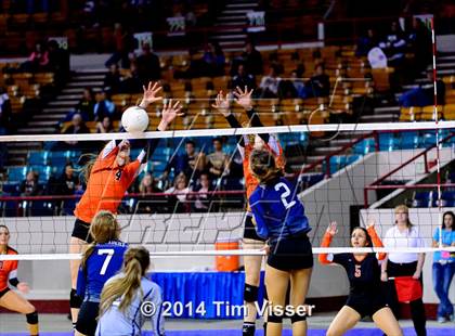 Thumbnail 1 in Lewis-Palmer vs. Air Academy (CHSAA State 4A Playoff) photogallery.