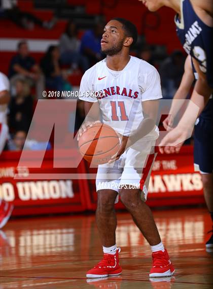 Thumbnail 1 in George Washington Prep vs. Notre Dame (SO) (Ryse Williams Pac Shores Tournament) photogallery.