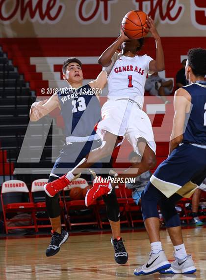 Thumbnail 2 in George Washington Prep vs. Notre Dame (SO) (Ryse Williams Pac Shores Tournament) photogallery.