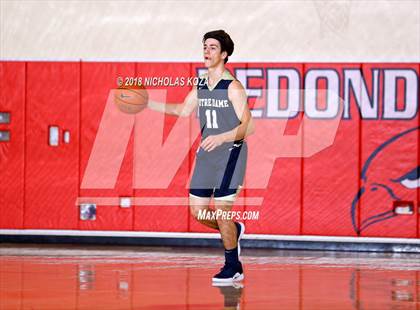 Thumbnail 3 in George Washington Prep vs. Notre Dame (SO) (Ryse Williams Pac Shores Tournament) photogallery.