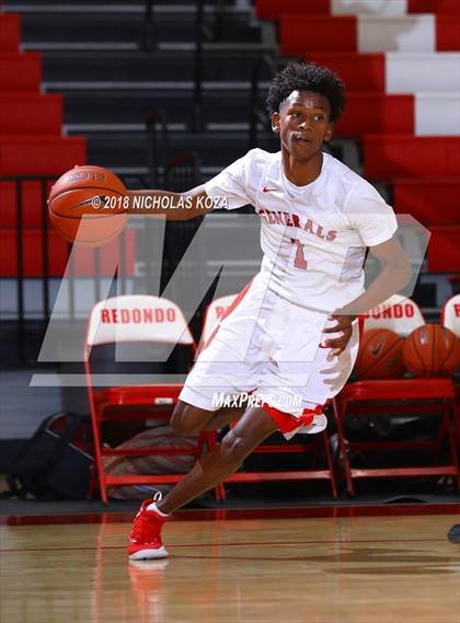 Thumbnail 1 in George Washington Prep vs. Notre Dame (SO) (Ryse Williams Pac Shores Tournament) photogallery.